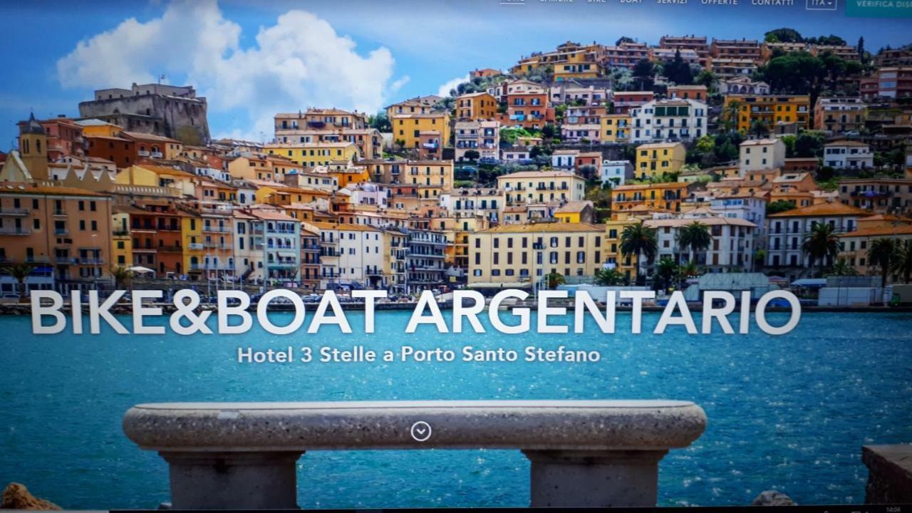 Bike&Boat Argentario Hotel ポルト・サント・ステーファノ エクステリア 写真
